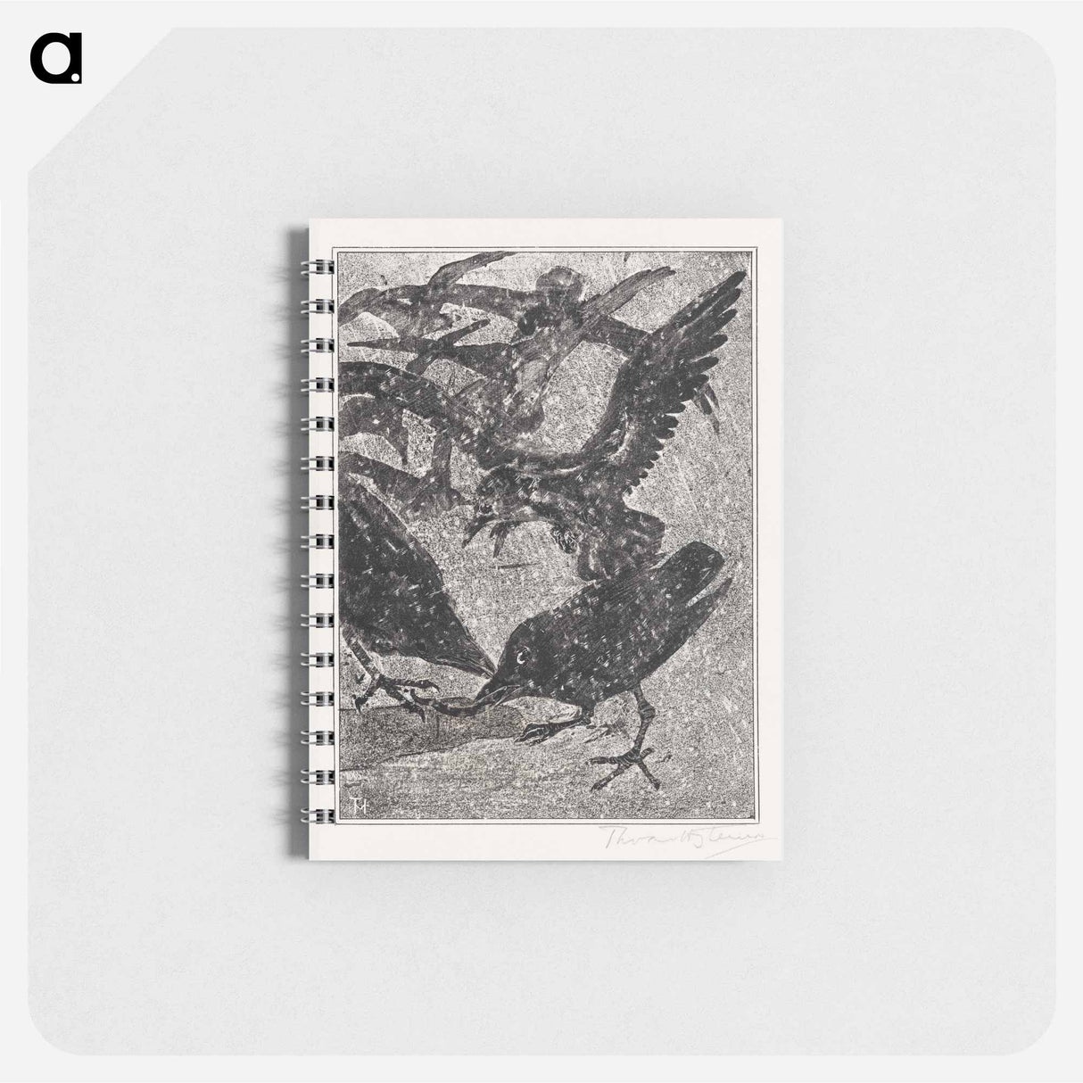 Kraaien in de sneeuw - テオ ヴァン ホイテマ Memo.