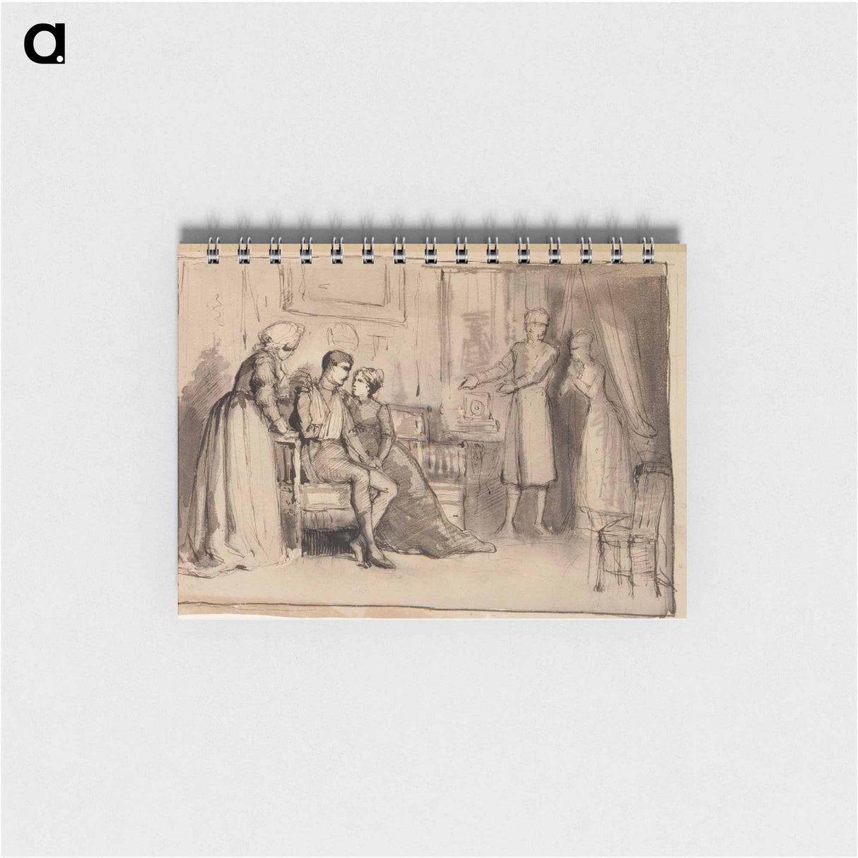 Captain's return, composition study - アルバート エーデルフェルト Memo.