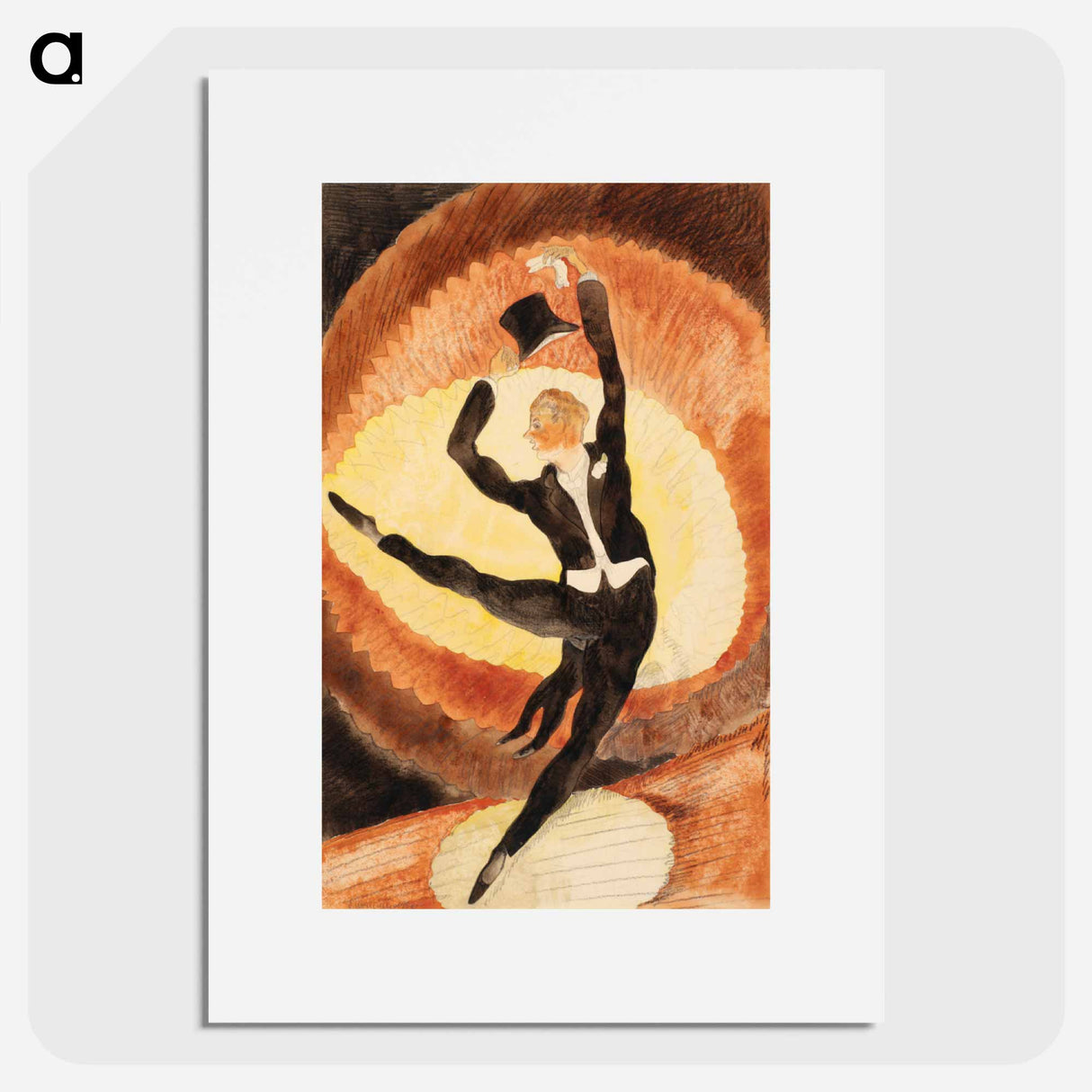 アートポスター-Acrobatic Dancer
- バーンズ・コレクション Poster.