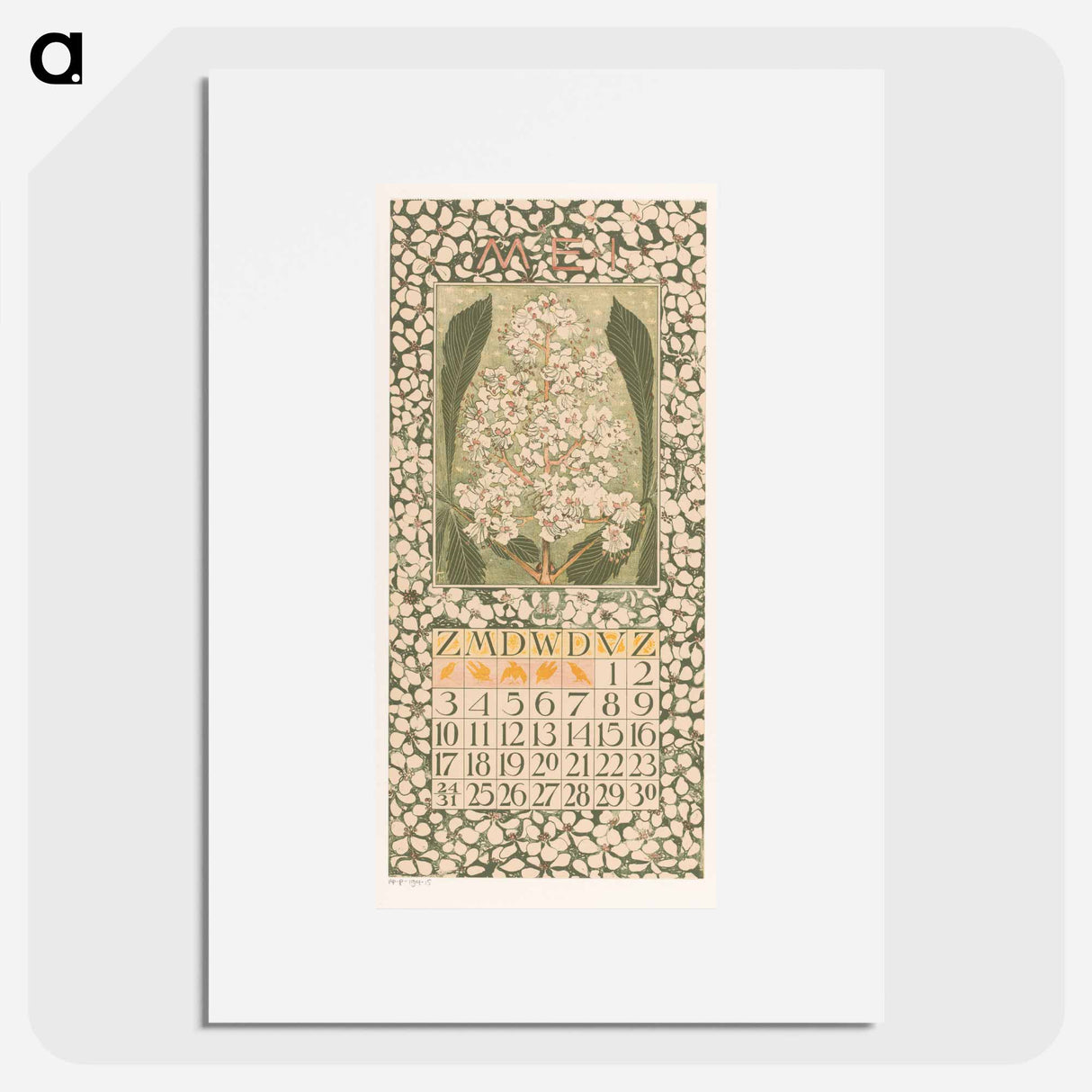 My calendar is coming soon - Theo van Hoytema Poster.