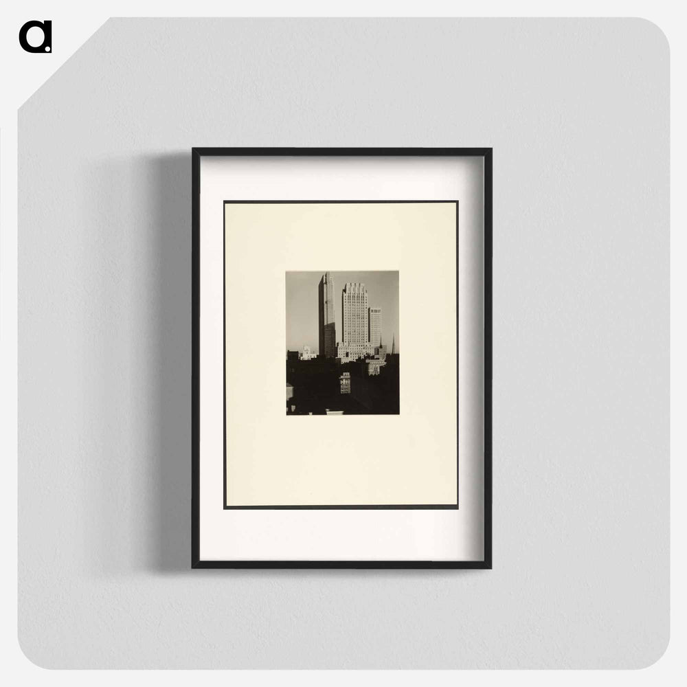 New York from the Shelton - アルフレッド スティーグリッツ Poster.