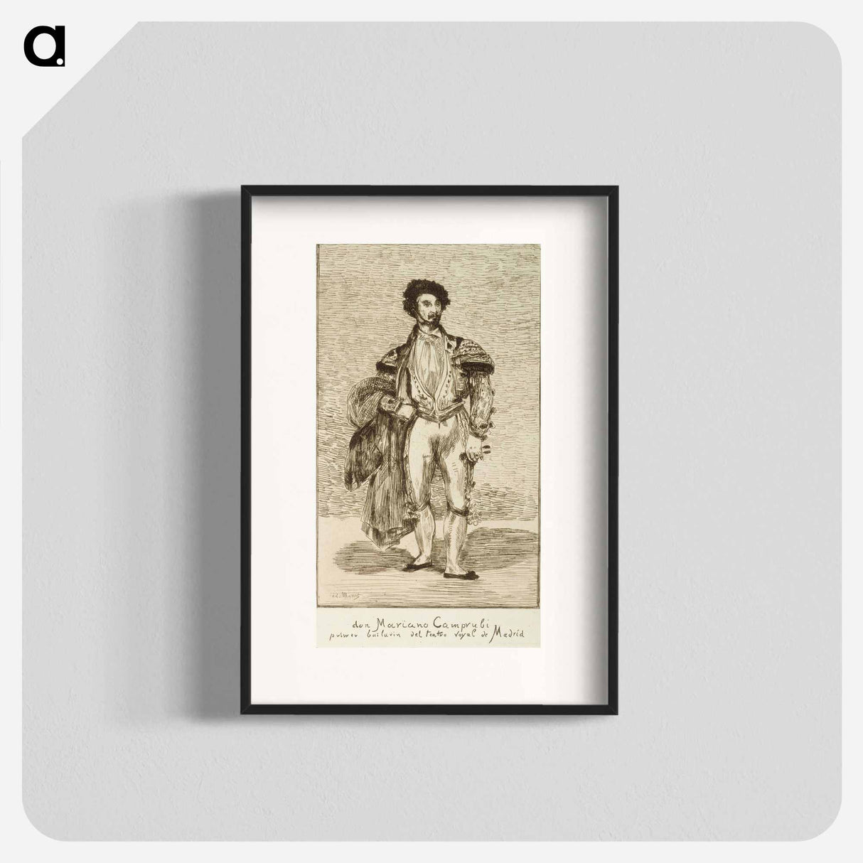 The ballet dancer by Edouard Manet - Edouard Manet Poster.