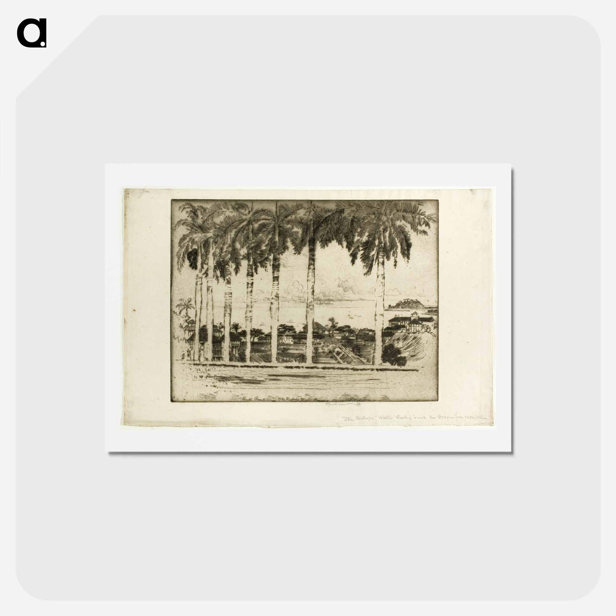アートポストカード-Bishops Walk, Ancon Hill, Panama
- ジョセフ ペネル Postcard.