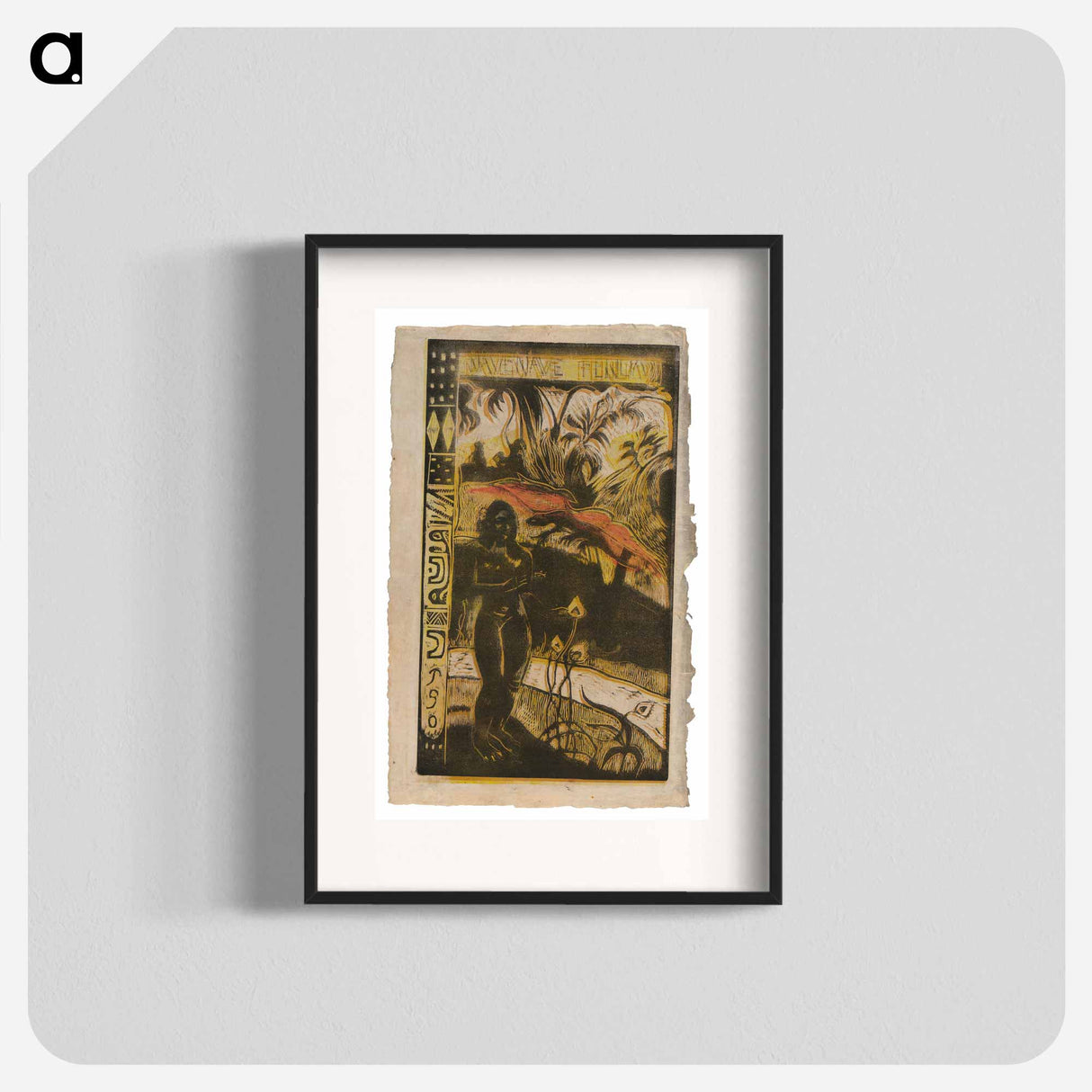 Nave nave fenua (Delightful Land) - Paul Gauguin Poster.
