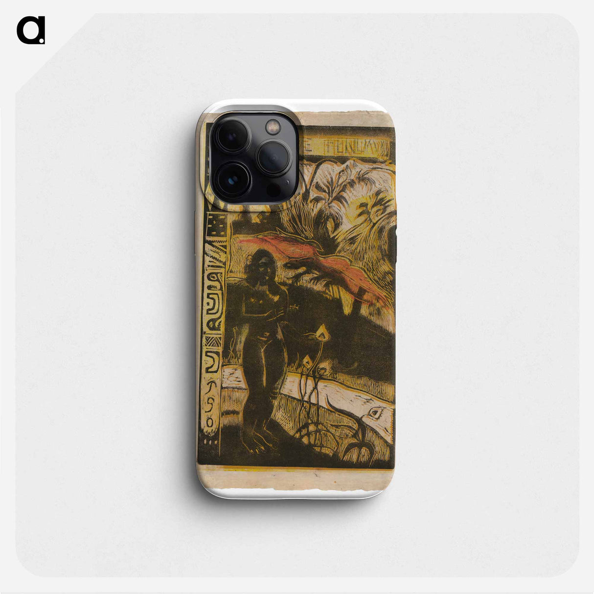 Nave nave fenua (Delightful Land) - Paul Gauguin Phone Case.