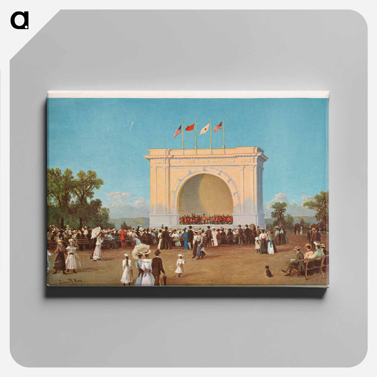 アートパネル-Chicago Exposition
- ボストン公共図書館 Canvas.