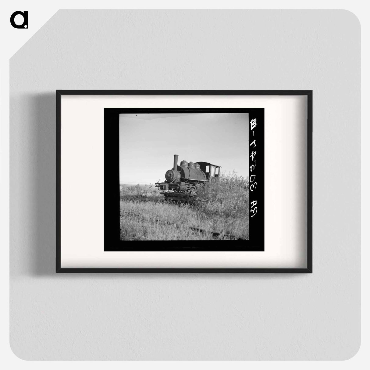 アートポスター-Abandoned Locomotive at Old Sawmill
- ラッセル リー Poster.