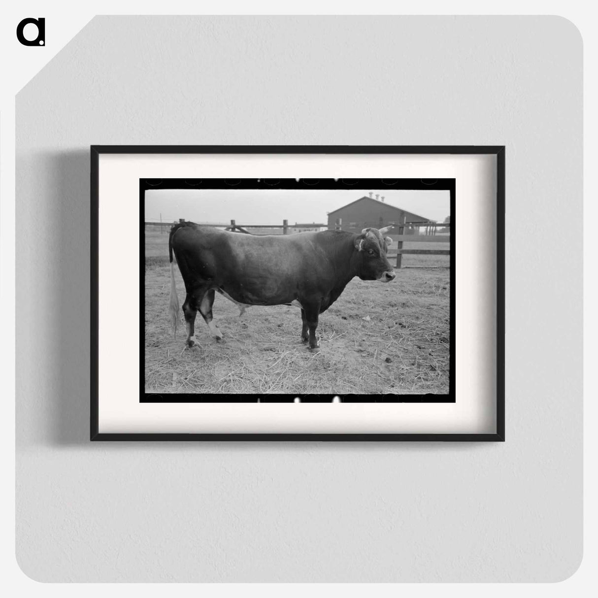 アートポスター-Bull, Lake Dick Project, Arkansas
- ラッセル リー Poster.