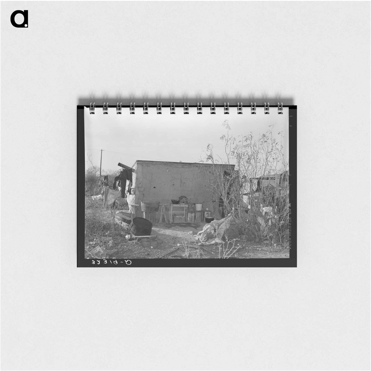 アートメモ帳-Migrant Camp Near Edinburg
- ラッセル リー Memo.