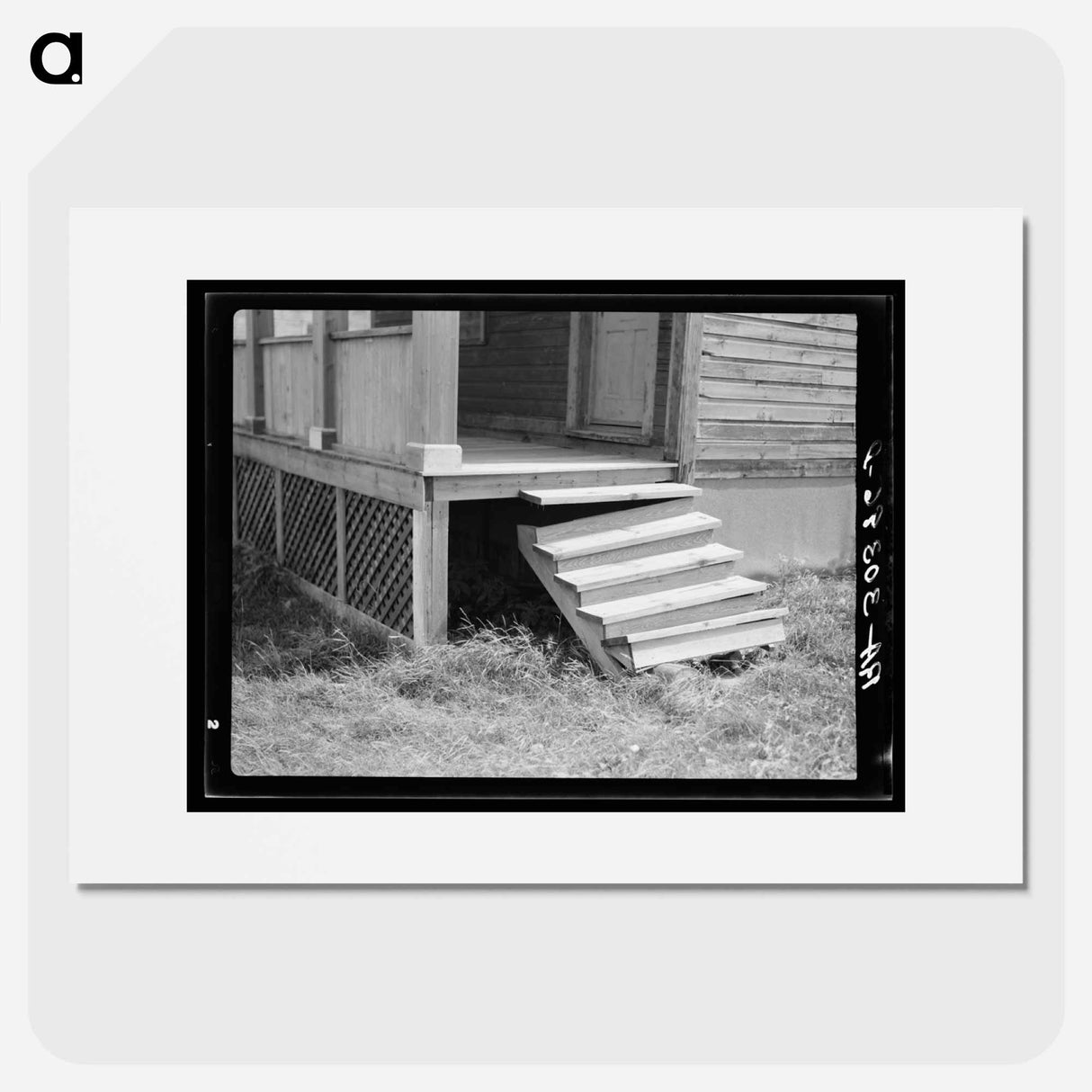 アートポスター-Abandoned House Entrance
- ラッセル リー Poster.