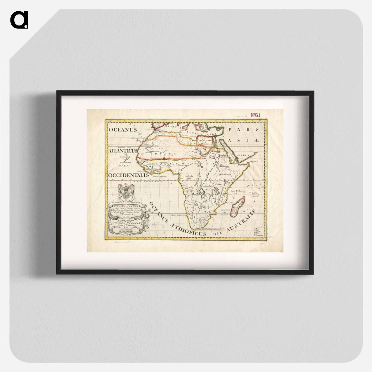 アートポスター-A New Map of Libya
- ボストン公共図書館 Poster.