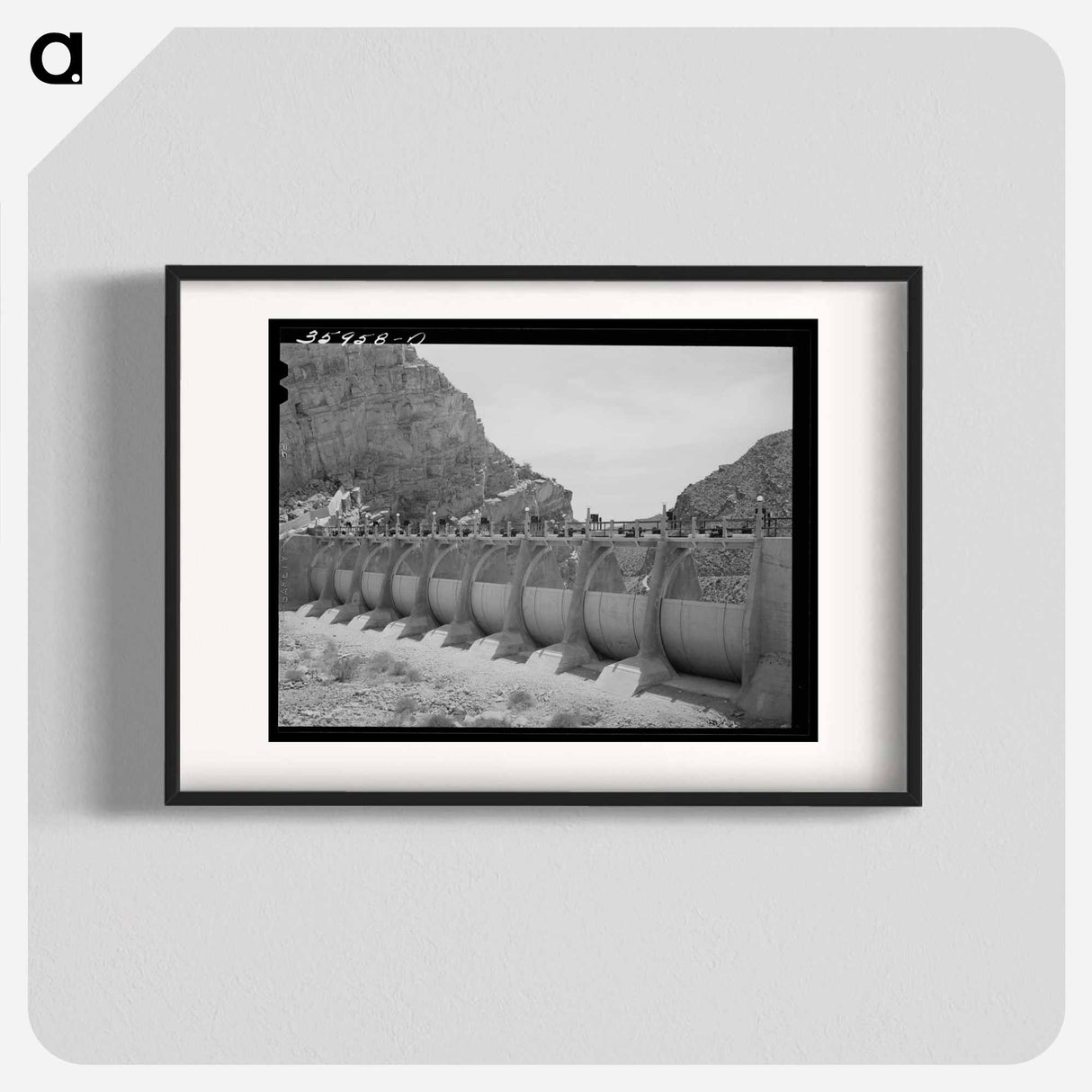 アートポスター-Auxiliary Sluice Gates
- ラッセル リー Poster.