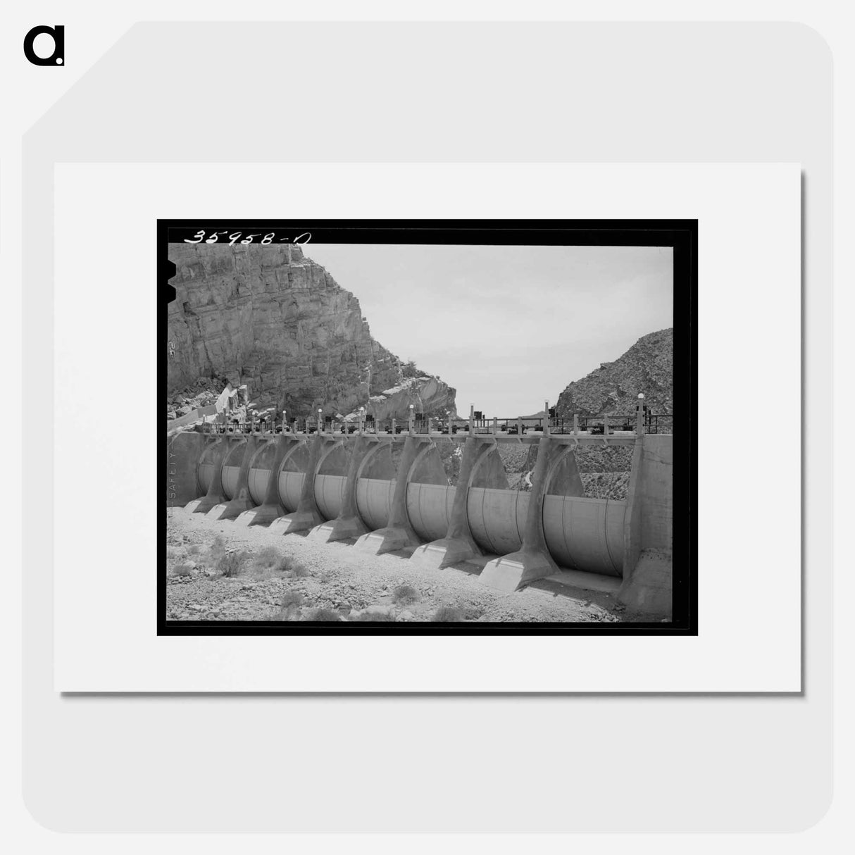 アートポスター-Auxiliary Sluice Gates
- ラッセル リー Poster.