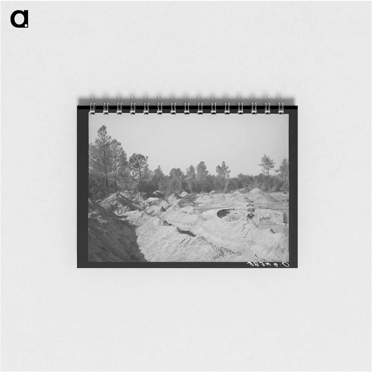 アートメモ帳-Placer Mining Section, Gold
- ラッセル リー Memo.