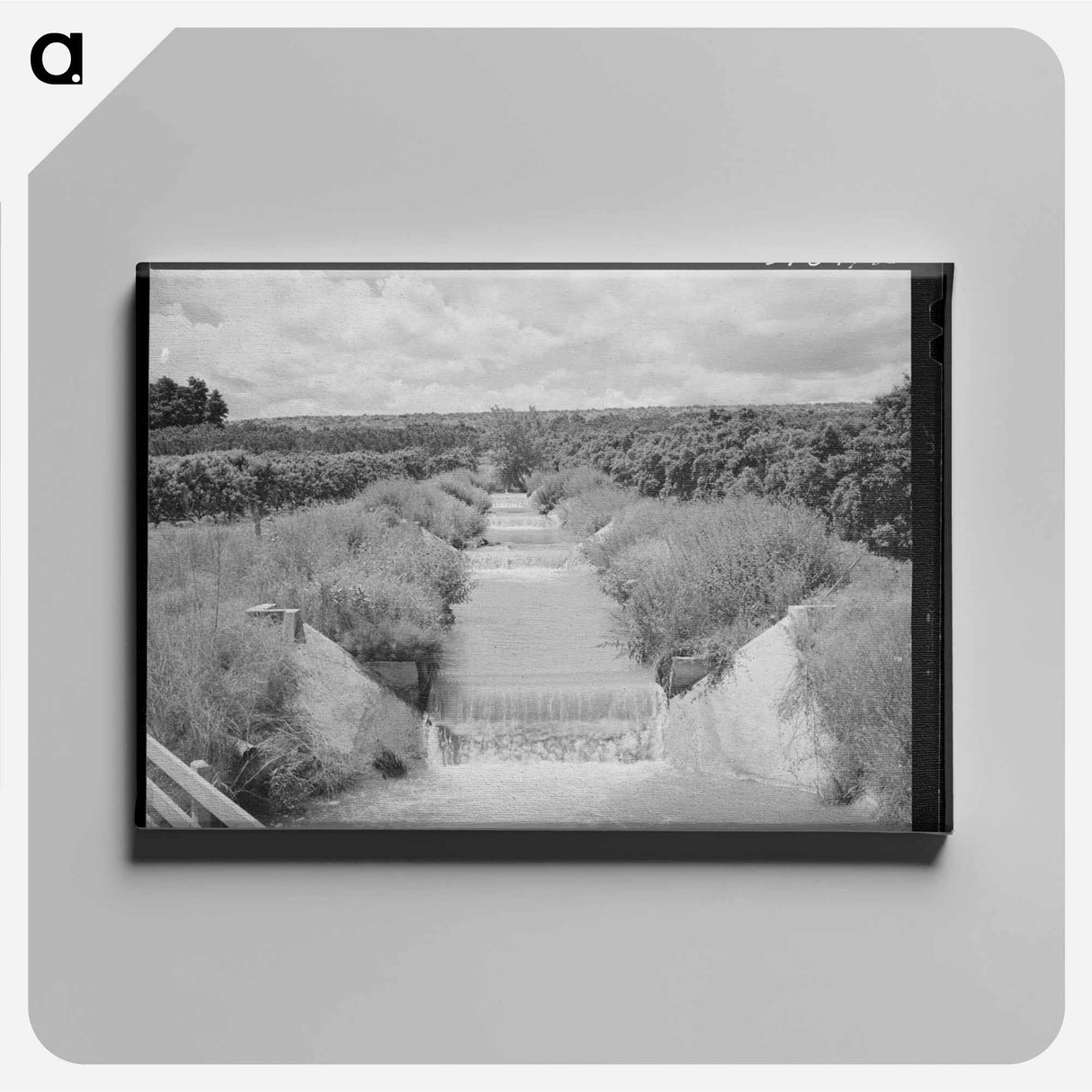 アートパネル-Lateral Irrigation Ditch in Orchard
- ラッセル リー Canvas.