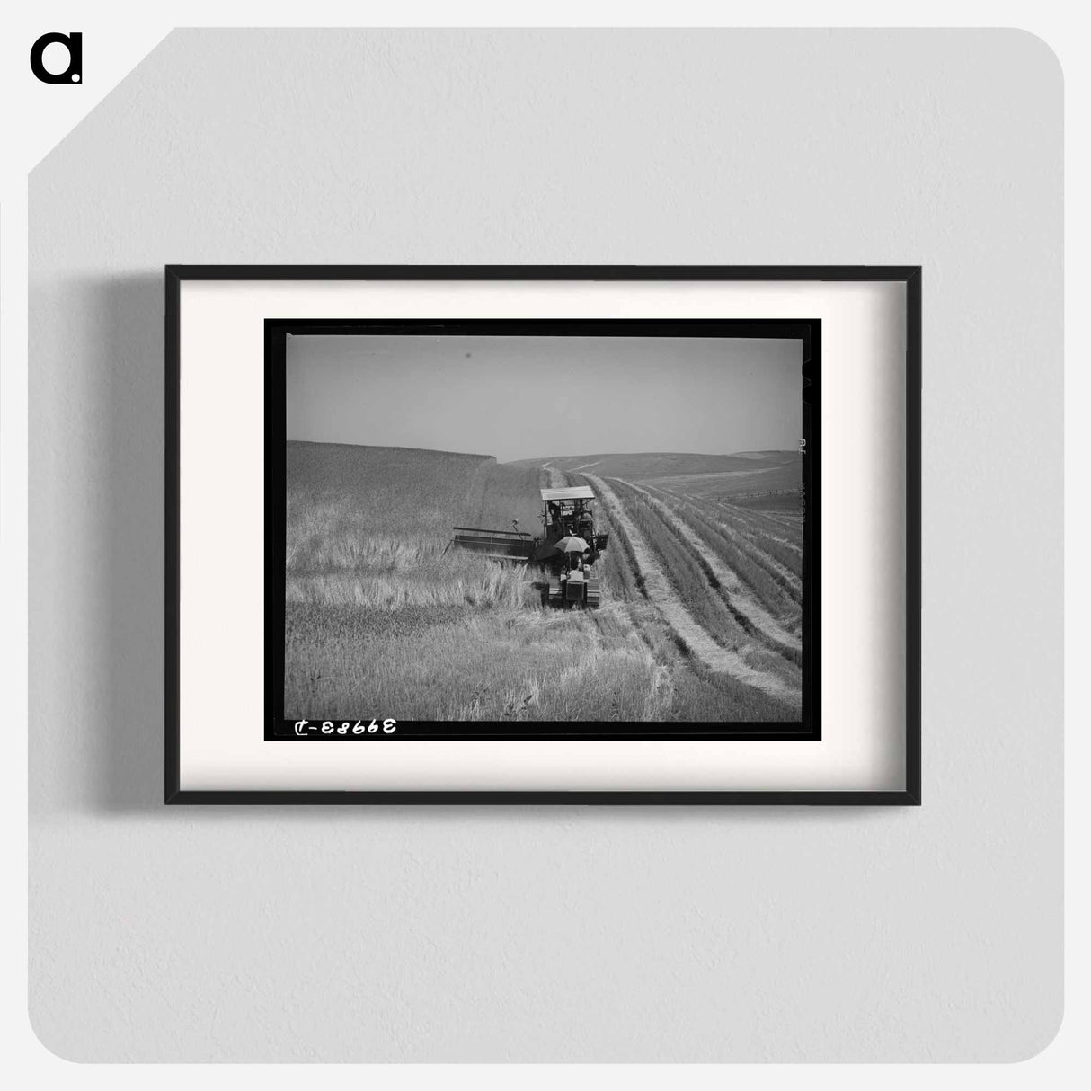 アートポスター-Caterpillar Combine, Whitman County
- ラッセル リー Poster.