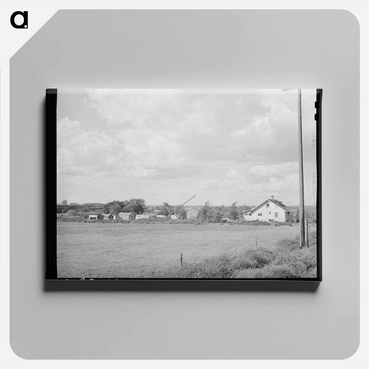 アートパネル-Umatilla Depot Housing
- ラッセル リー Canvas.