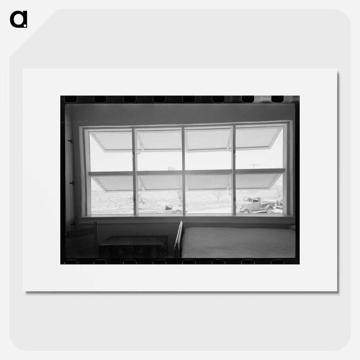 アートポスター-Arizona Bedroom Window
- ラッセル リー Poster.