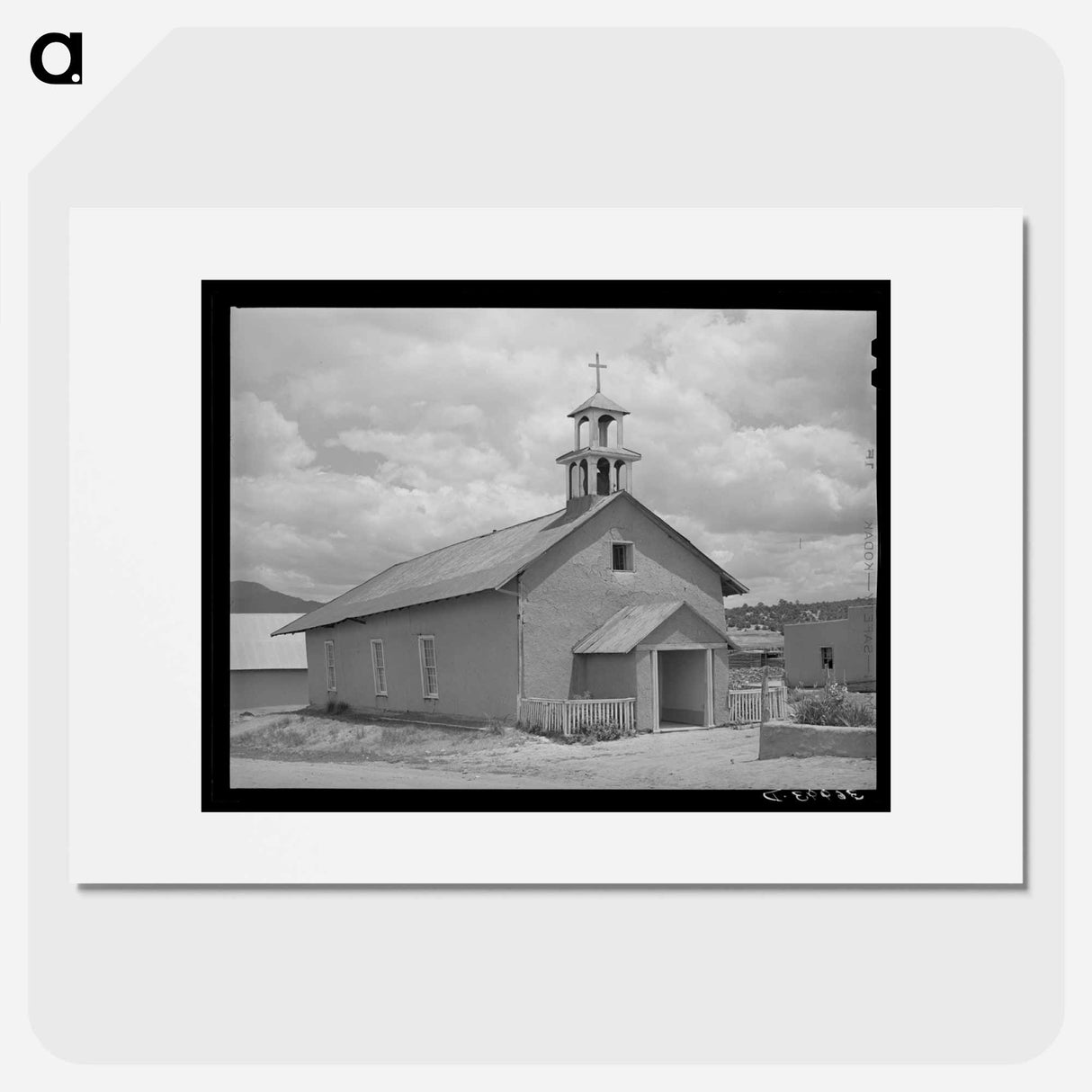 アートポスター-Chamisal Church
- ラッセル リー Poster.
