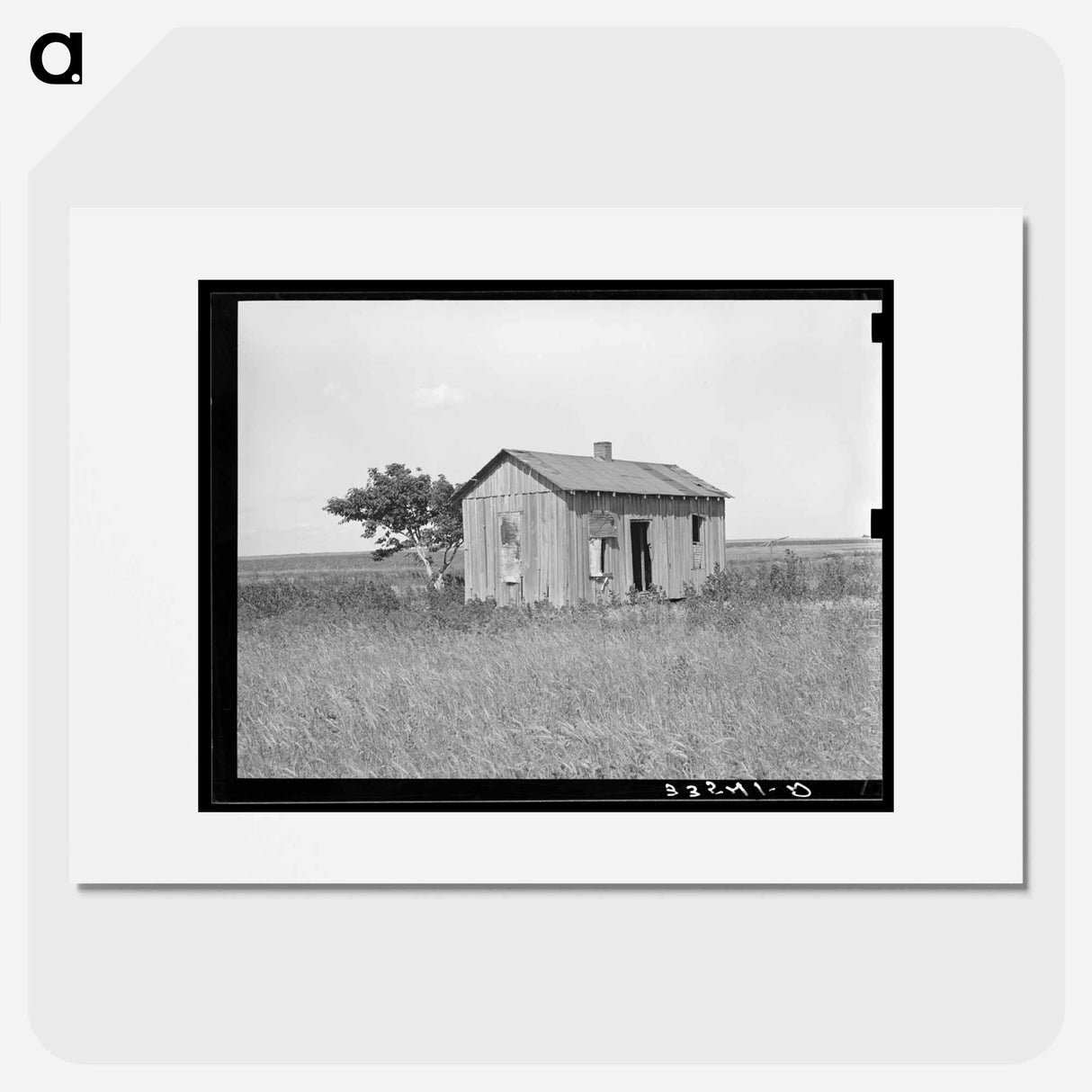 アートポスター-Abandoned Farmhouse, Wagoner County
- ラッセル リー Poster.