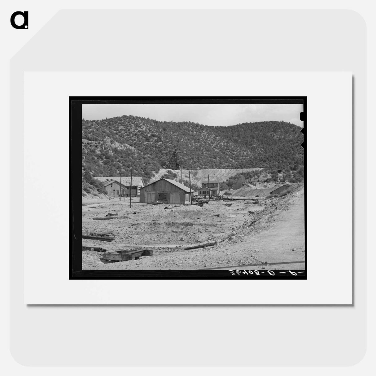 アートポスター-Burro Mountain, Tyrone, New Mexico
- ラッセル リー Poster.
