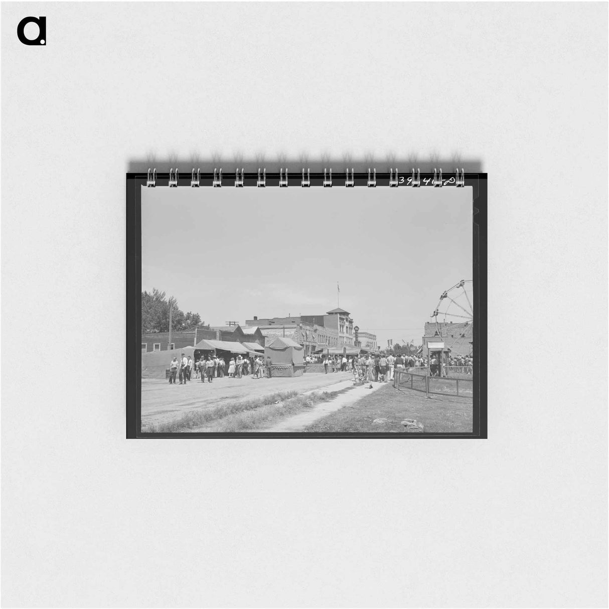 アートメモ帳-Carnival on the Fourth of July at Vale, Oregon
- ラッセル リー Memo.
