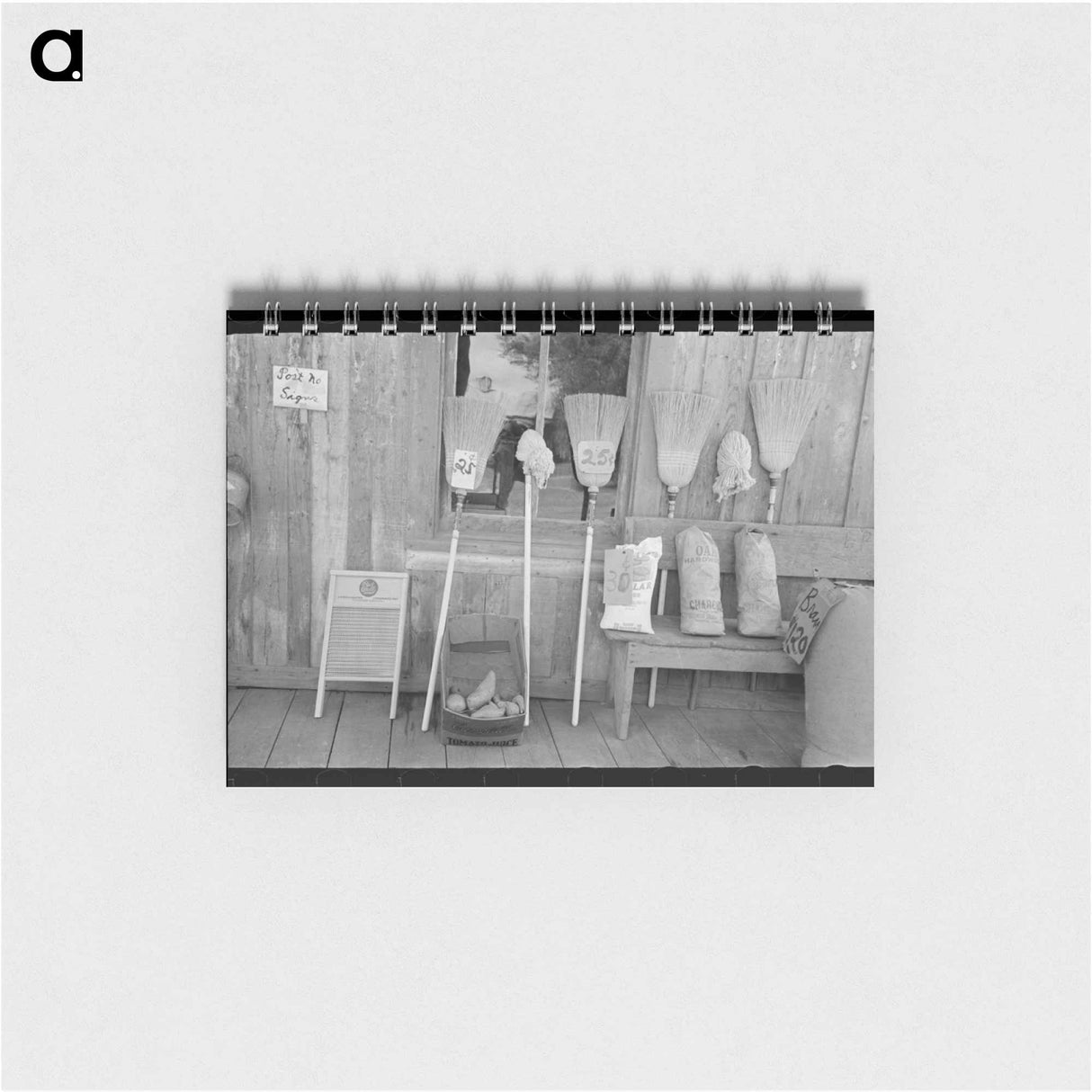 アートメモ帳-Brooms and Charcoal for Sale
- ラッセル リー Memo.