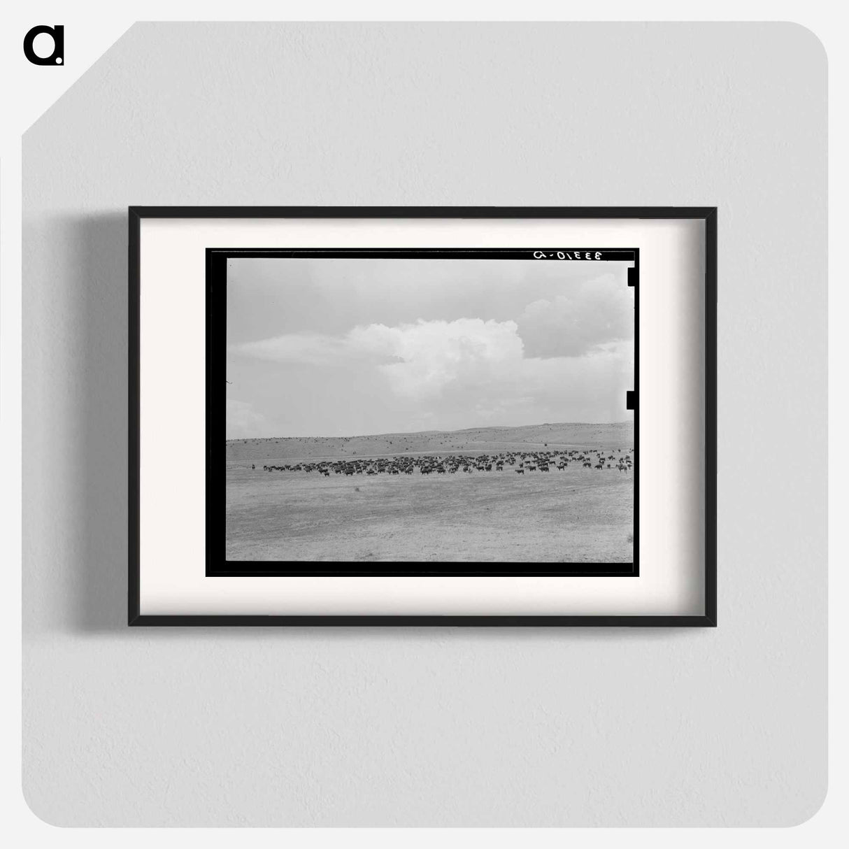 アートポスター-Cattle Roundup Near Marfa
- ラッセル リー Poster.