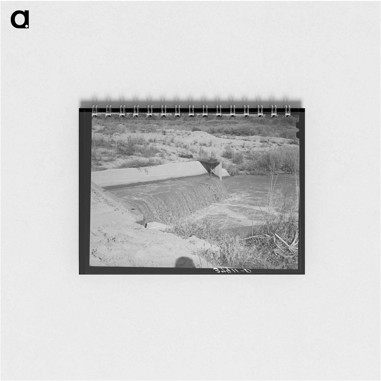 アートメモ帳-Irrigation Canal, New Mexico
- ラッセル リー Memo.