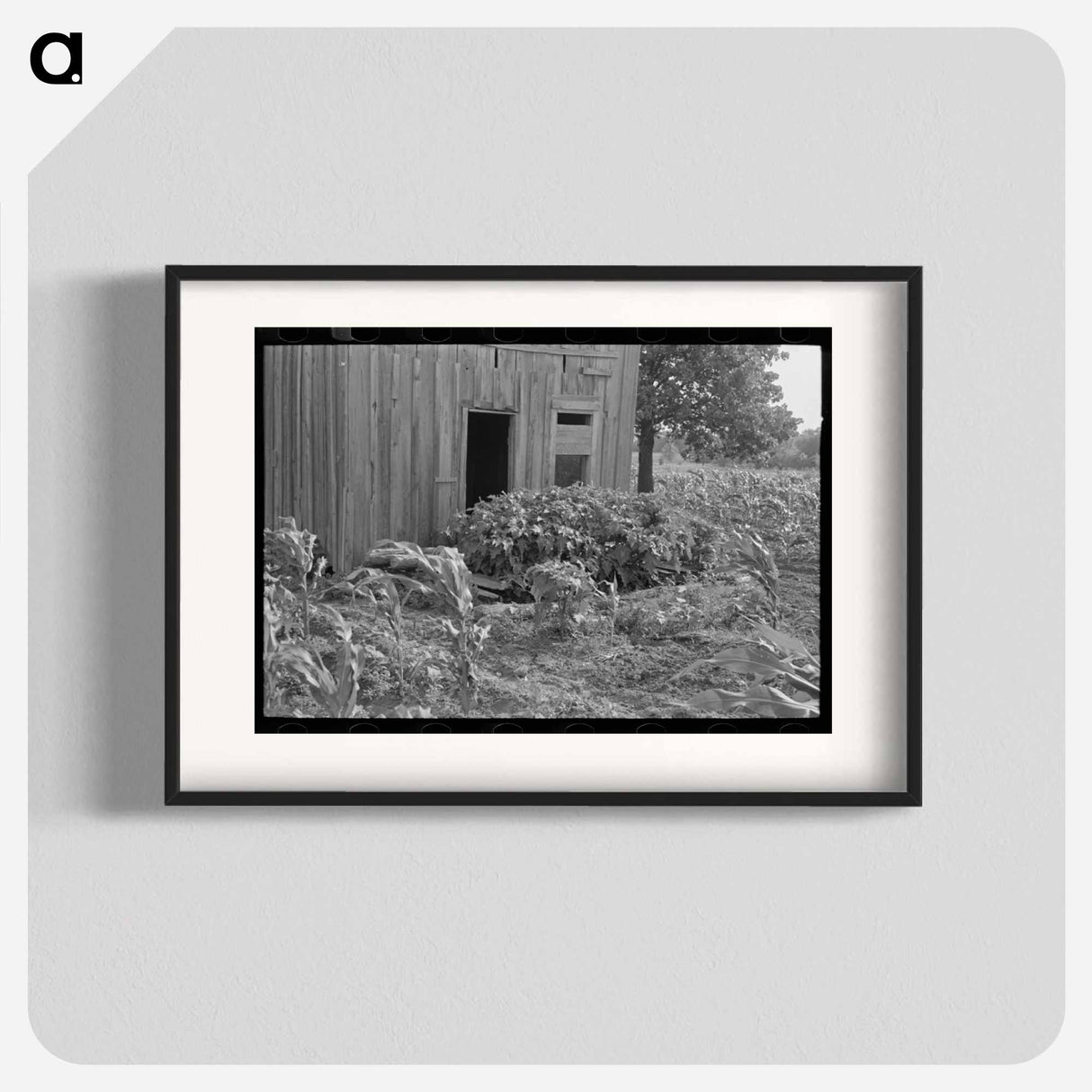 アートポスター-Abandoned House, McIntosh County
- ラッセル リー Poster.