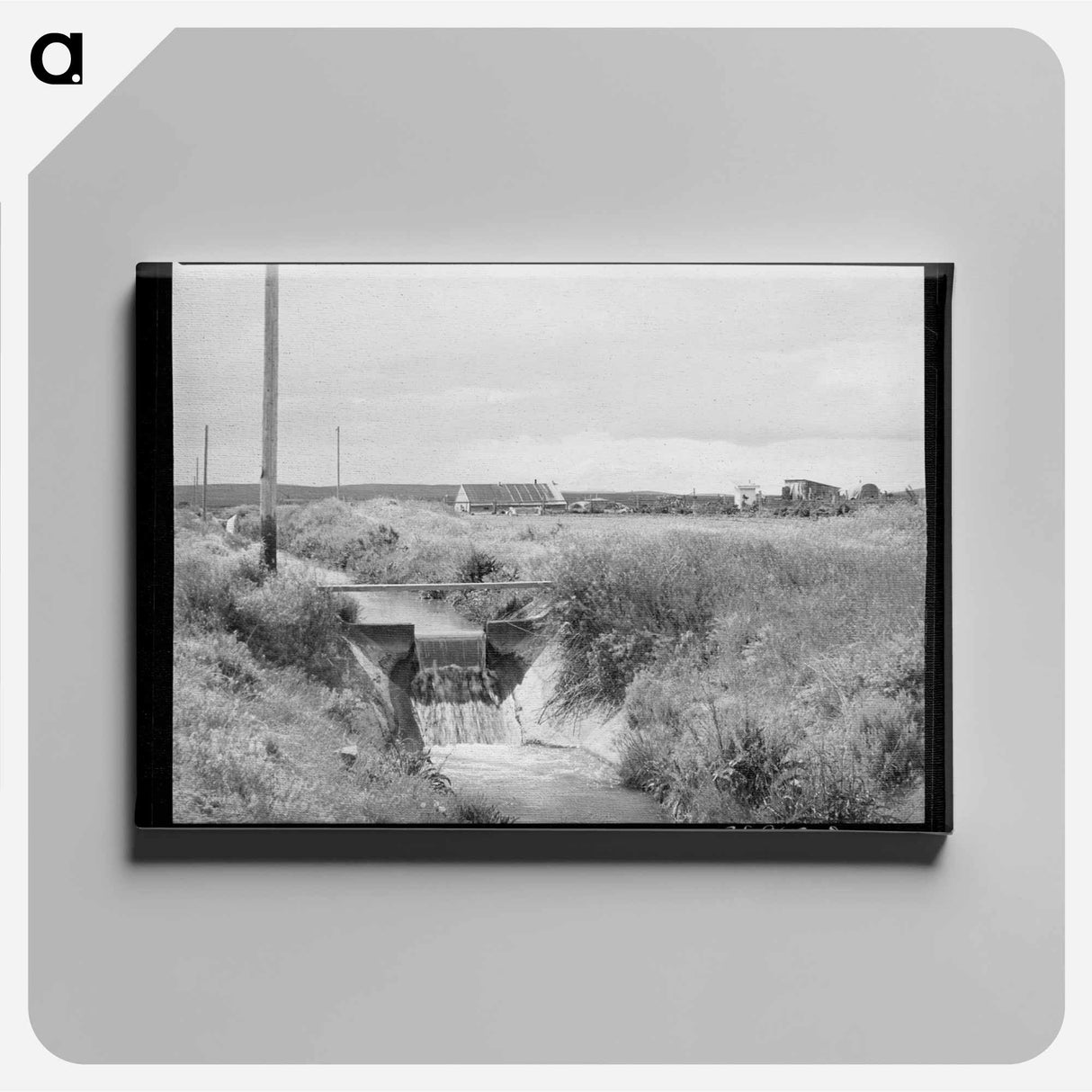 アートパネル-Free Family Farmstead
- ラッセル リー Canvas.