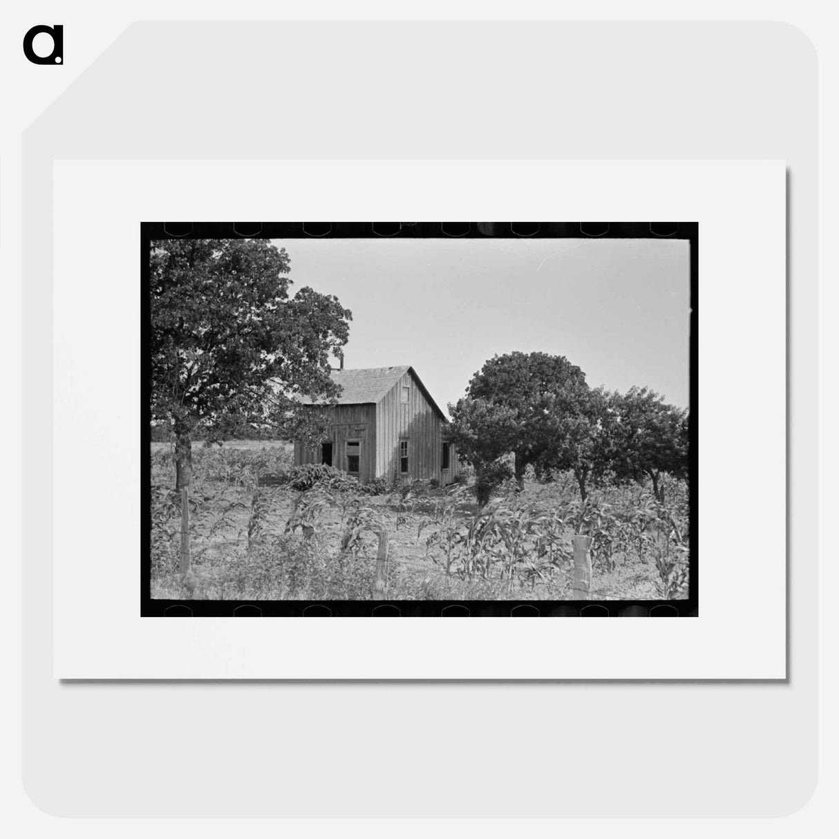 アートポスター-Abandoned House and Cornfield
- ラッセル リー Poster.