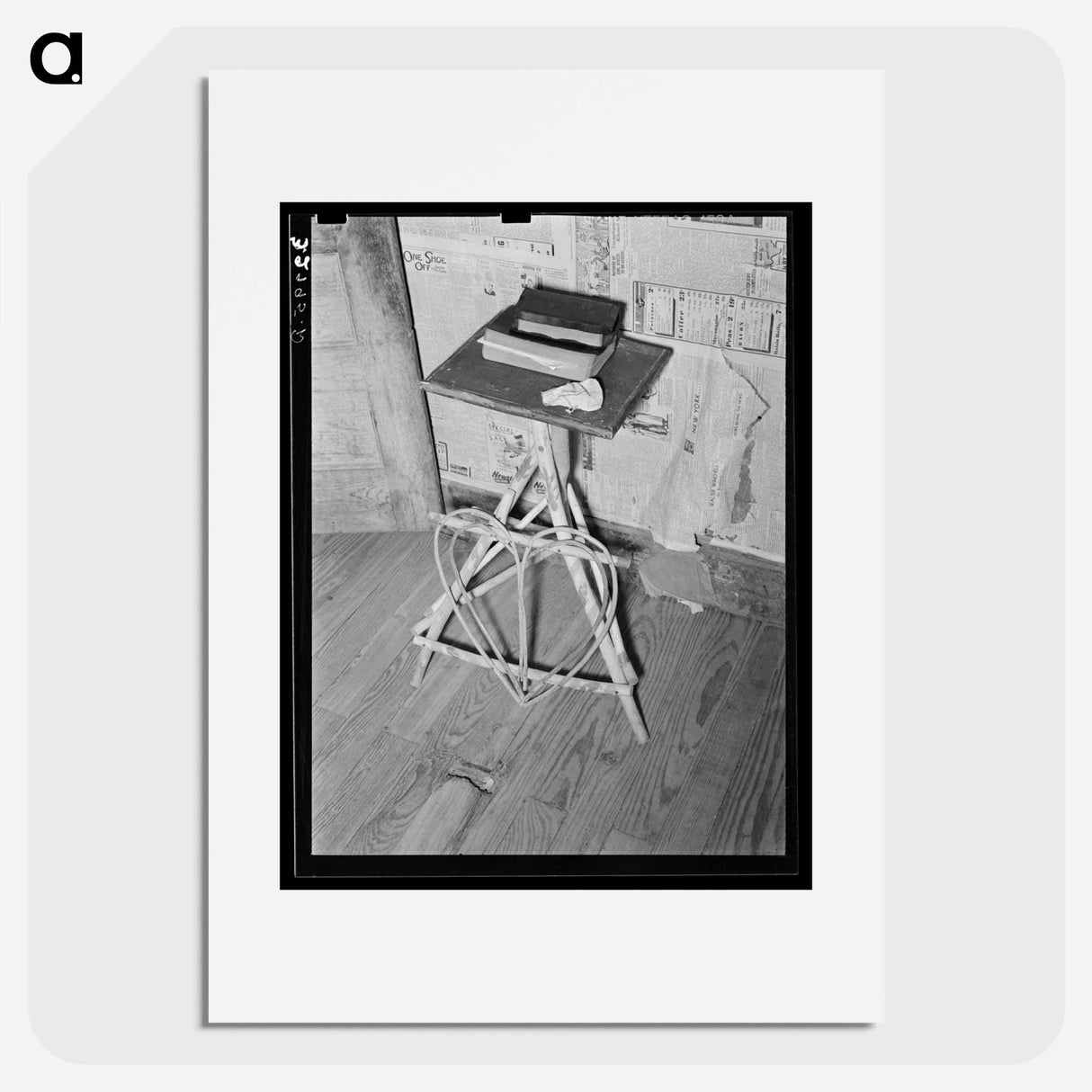 アートポスター-Bibles on Wicker Table
- ラッセル リー Poster.