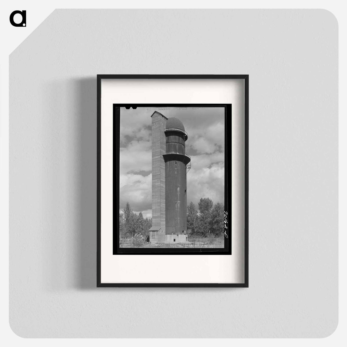 アートポスター-Bonners Ferry Grain Elevator
- ラッセル リー Poster.