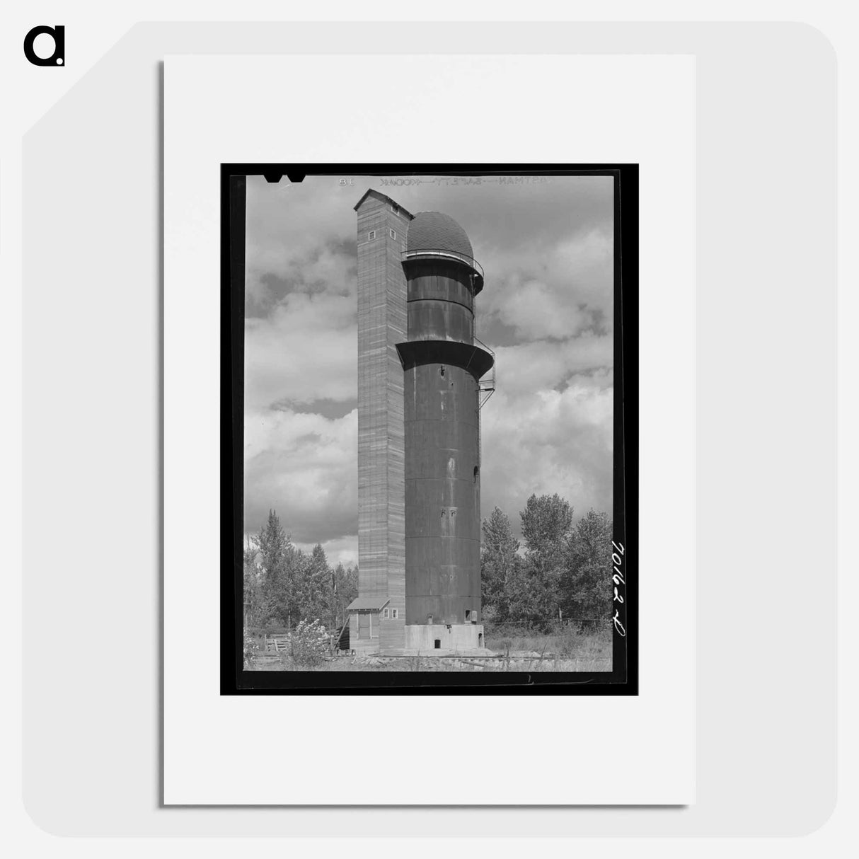 アートポスター-Bonners Ferry Grain Elevator
- ラッセル リー Poster.