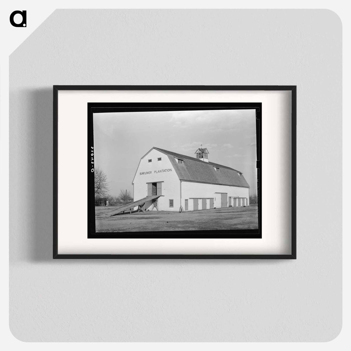 アートポスター-Barn. Sunflower Plantation, Mississippi
- ラッセル リー Poster.