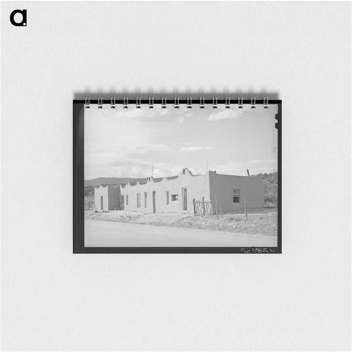 アートメモ帳-Adobe House, Penasco
- ラッセル リー Memo.