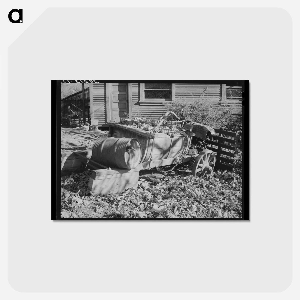 アートポストカード-Auburn's Decline
- ラッセル リー Postcard.