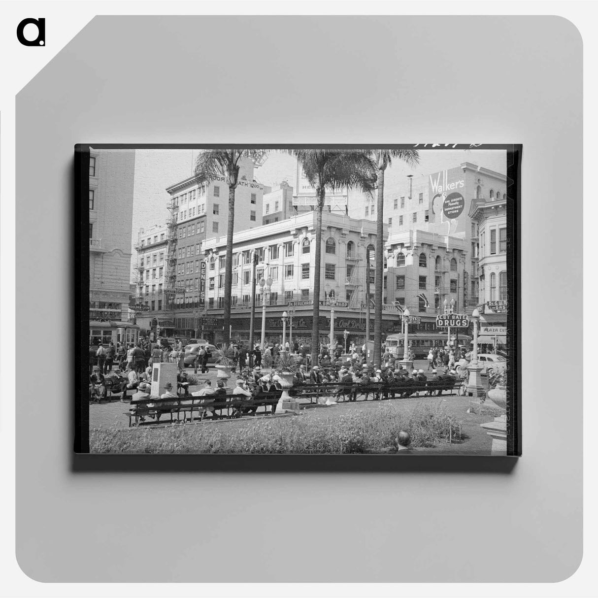 アートパネル-Square in Midtown, San Diego
- ラッセル リー Canvas.