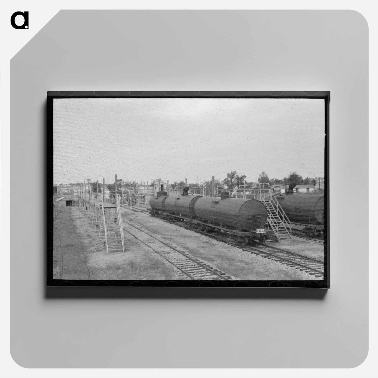 アートパネル-Loading Platform, Seminole Oil Field
- ラッセル リー Canvas.