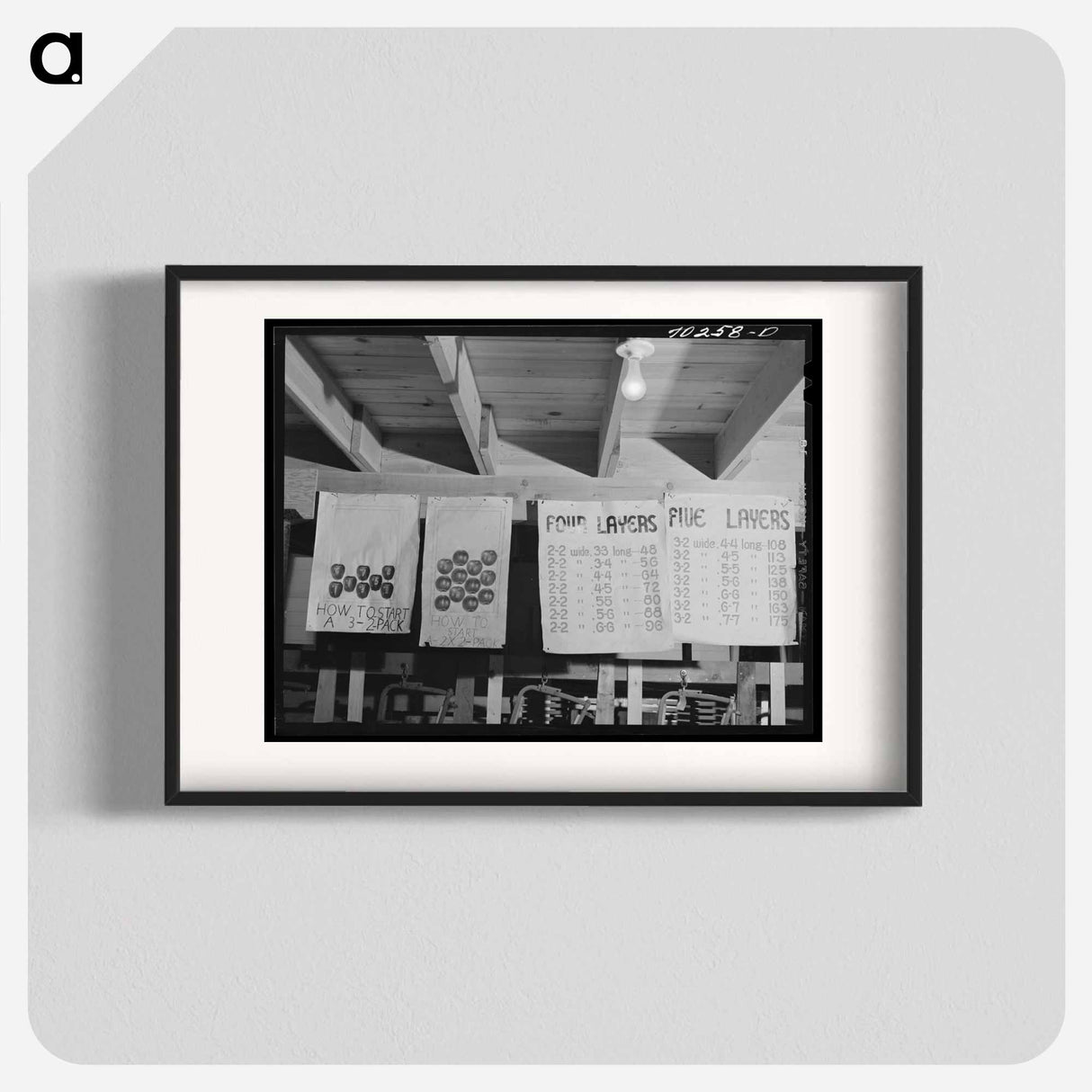 アートポスター-Apple Packing School Charts
- ラッセル リー Poster.