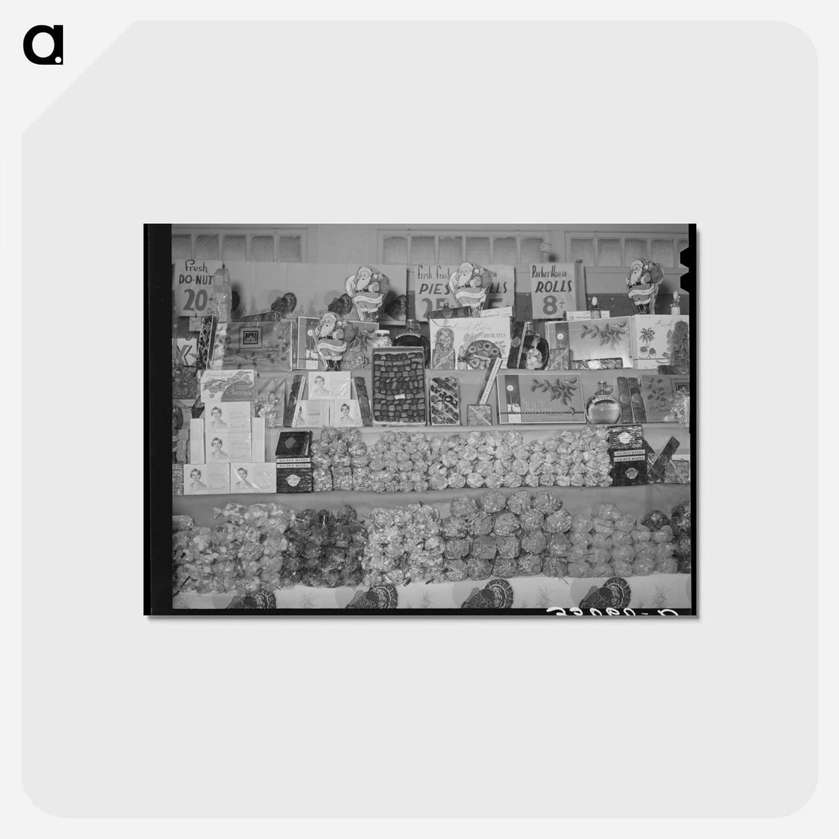 アートポストカード-Candy and Fruits, San Angelo
- ラッセル リー Postcard.