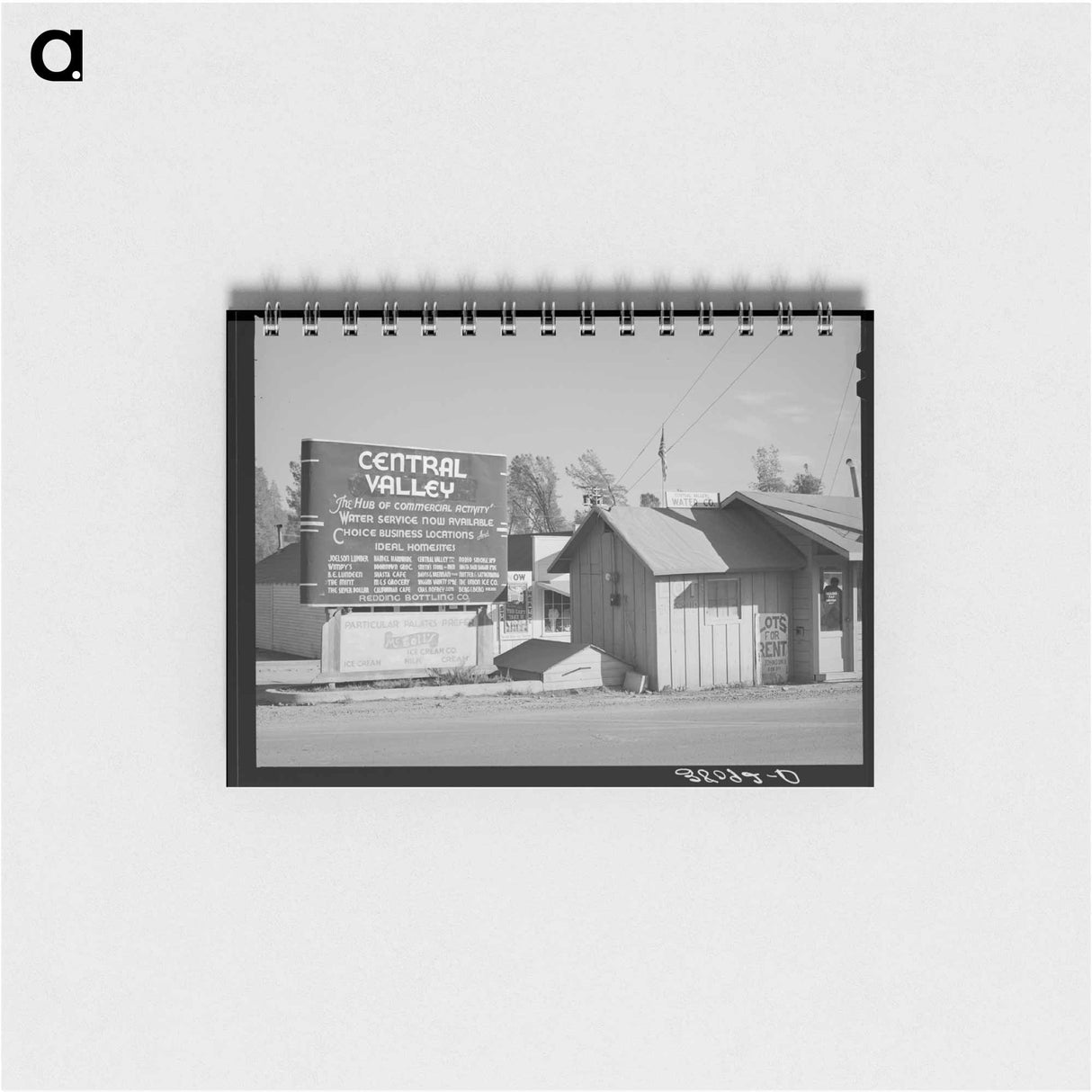 アートメモ帳-Central Valley Boom Town
- ラッセル リー Memo.