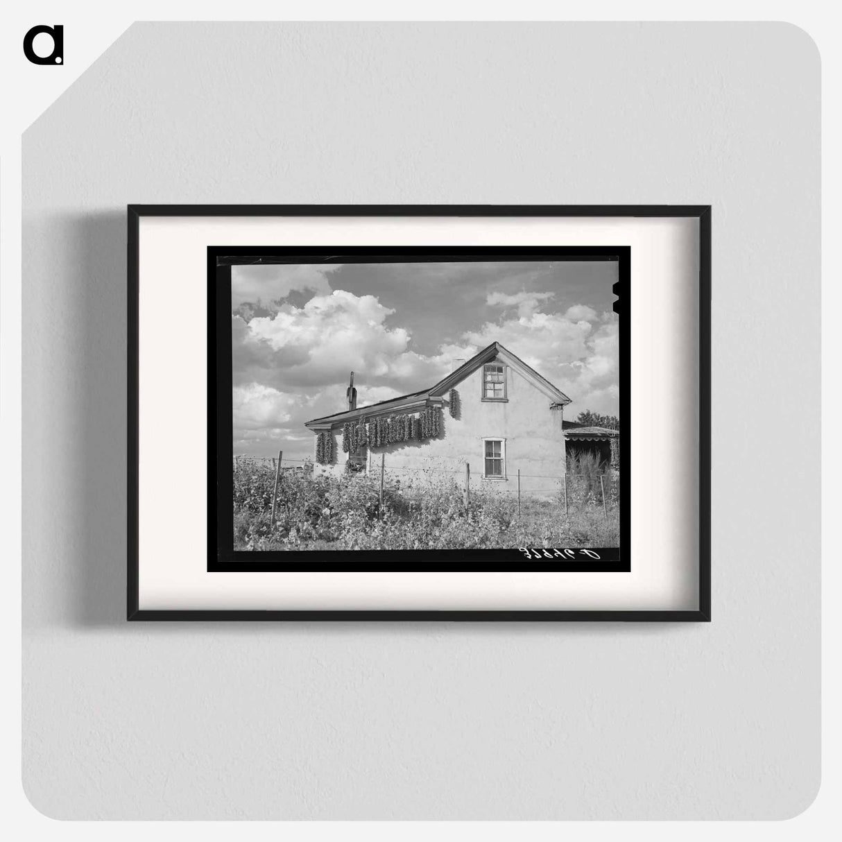 アートポスター-Adobe House with Chili Peppers
- ラッセル リー Poster.