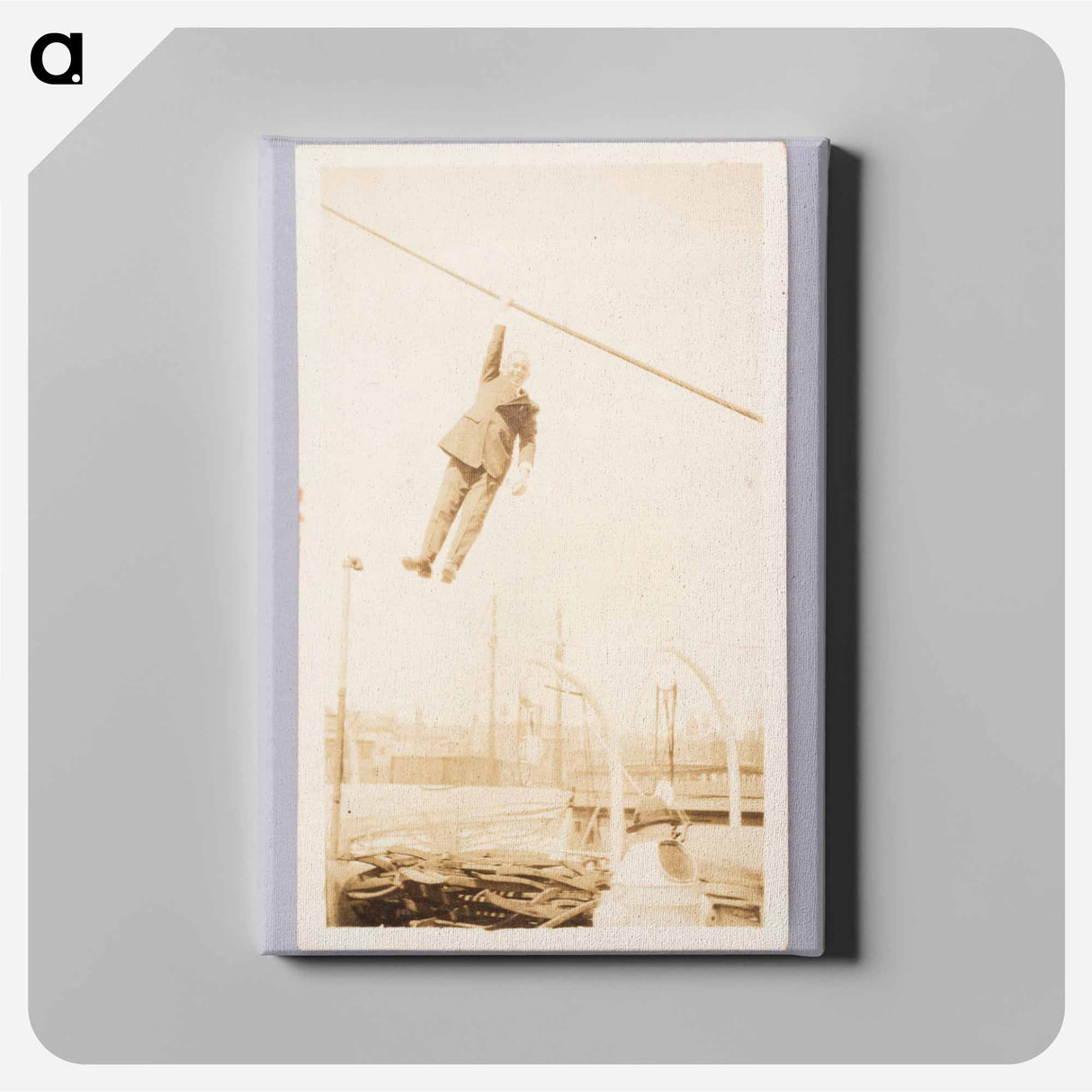 アートパネル-Man Hanging From Rope Line
- セントルイス美術館 Canvas.