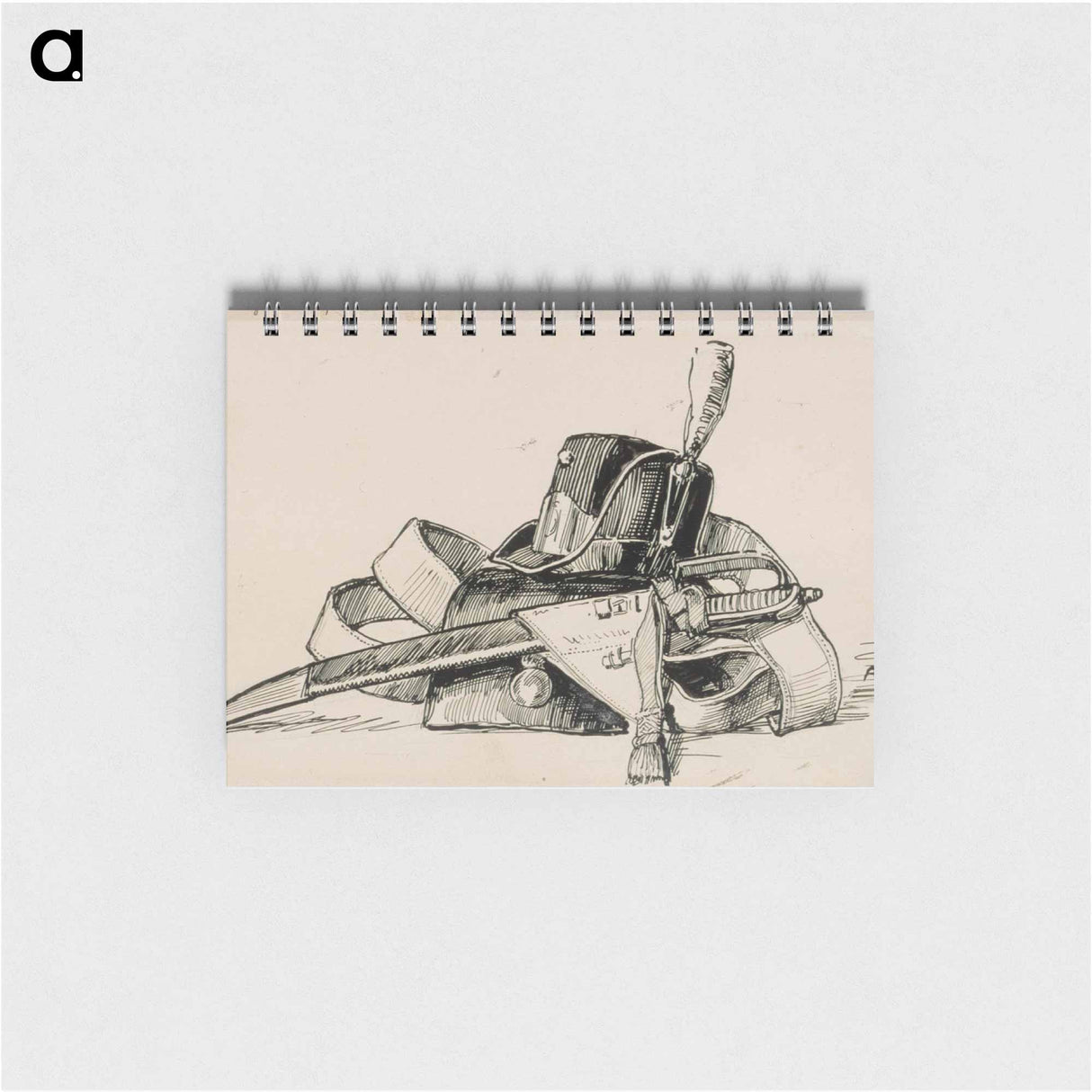 Closing vignette for poem number fifteen stolt - アルバート エーデルフェルト Memo.