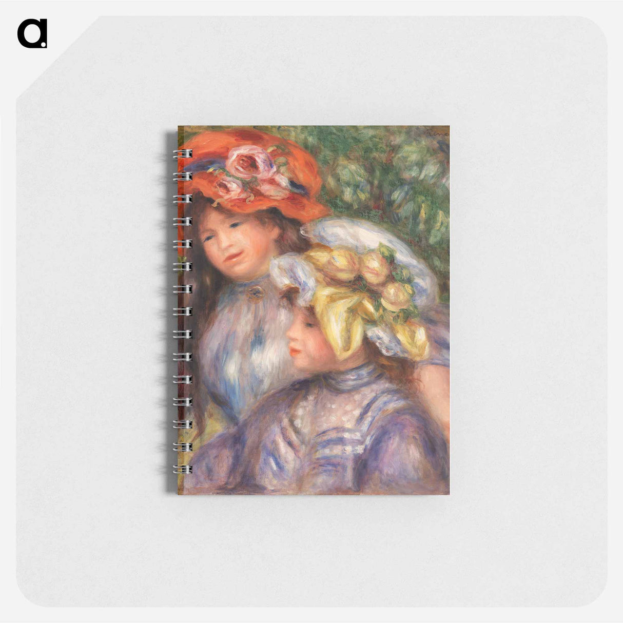 Two Girls - ピエール オーギュスト ルノワール Memo.