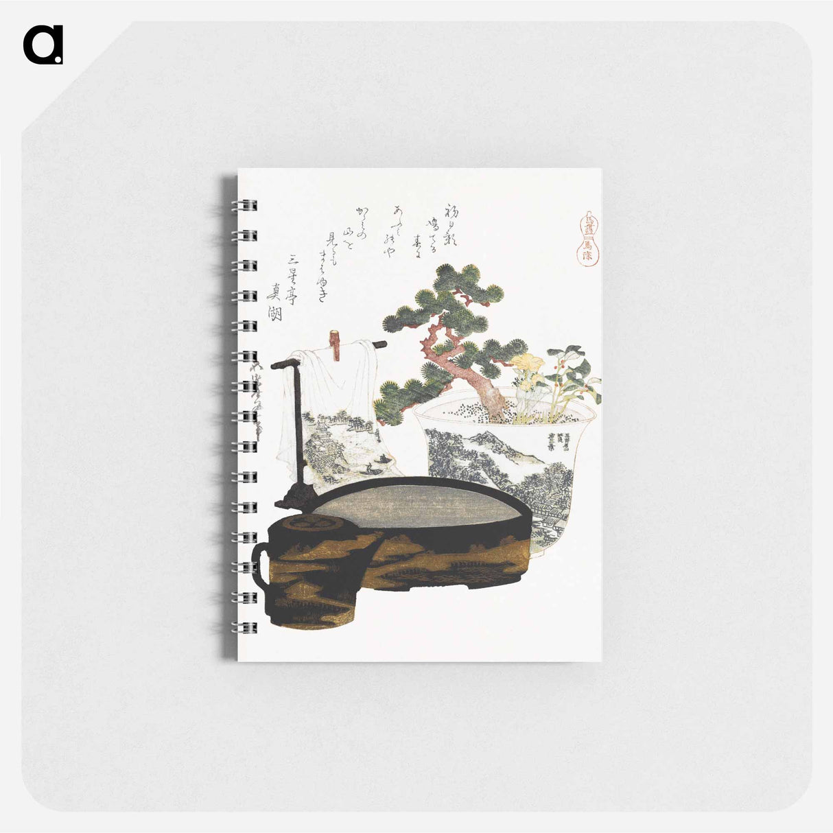 Katsushika Hokusai’s tea table - 葛飾 北斎 Memo.