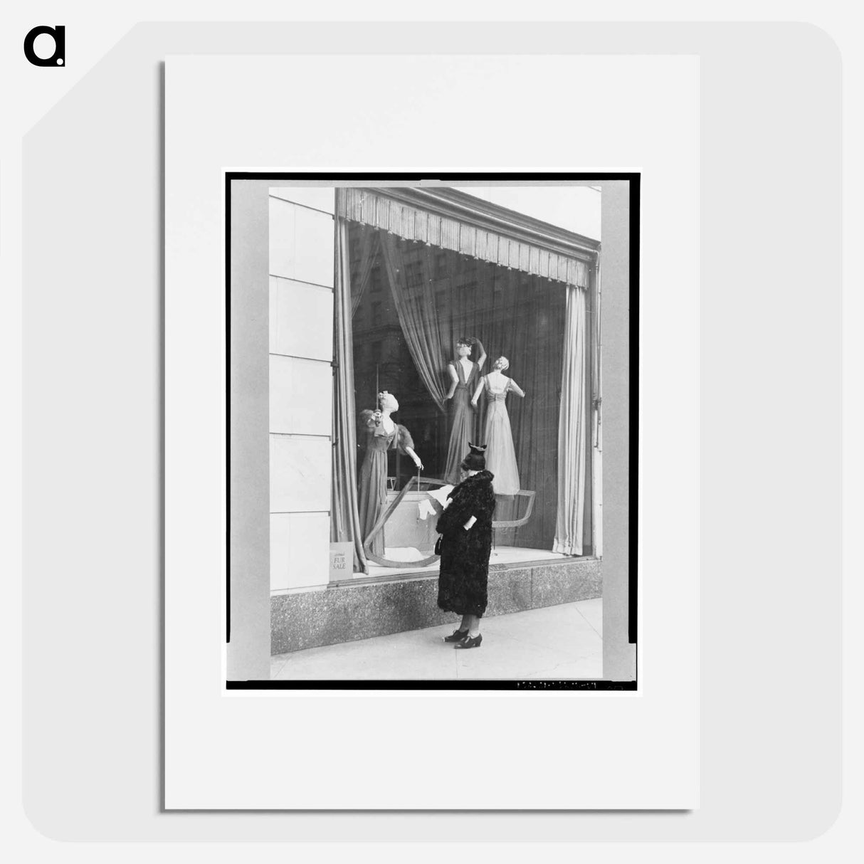 アートポスター-Bergdorf Goodman Window
- ラッセル リー Poster.
