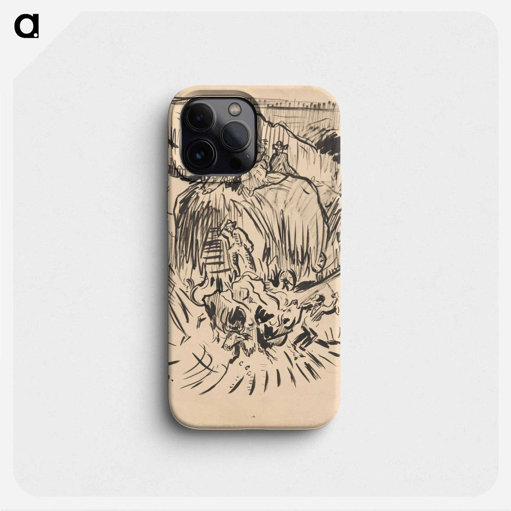 Carting grain - アーノルド ピーター ワイズ クビンチャン Phone Case.
